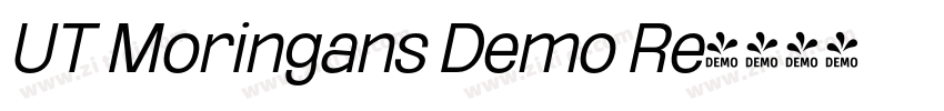UT Moringans Demo Re字体转换